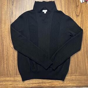 Reiss MALIK WOOL OPEN COLLAR TOP